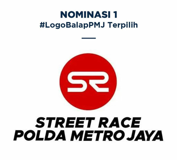 Karya Dedy Romadhon Pemenang Logo Street Race Polda Metro Jaya