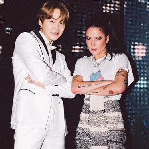 Suga BTS Ulang Tahun ke-29, Halsey: Happy Bday Twin