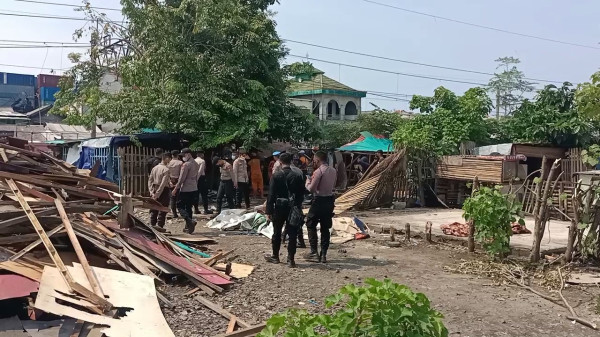 Penampakan Kampung Bahari Usai Digerebek Polisi