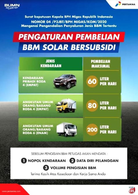 Antrean Panjang Solar Bersubsidi Picu Kemacetan, Pertamina Bilang Begini