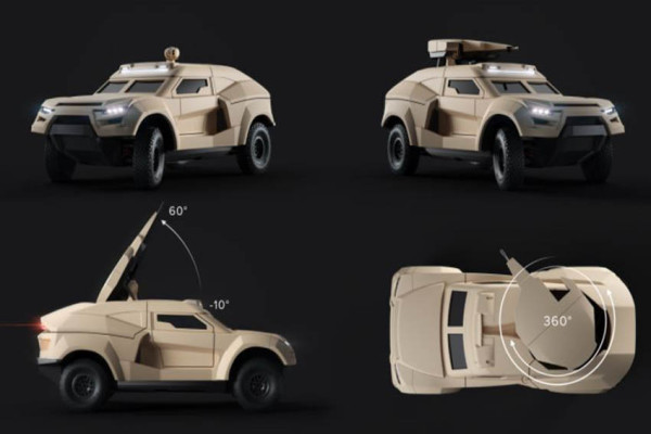 Cockerill i-X, Kendaraan Lapis Baja Futuristik yang Mampu Melesat 200 Km/Jam