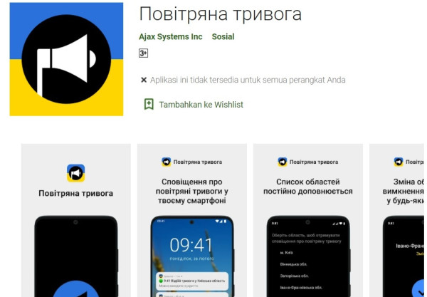 Bantu Warga Ukraina, Google akan Kirim Peringatan Serangan Udara ke Ponsel Android
