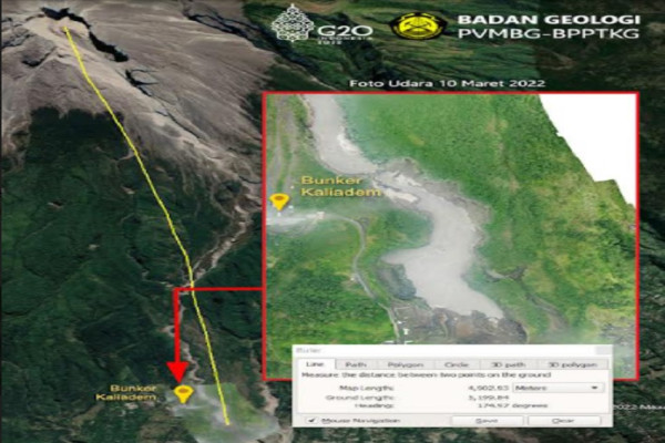 Sungai Berhulu Puncak Merapi Rawan Jadi Jalan Tol Wedus Gembel