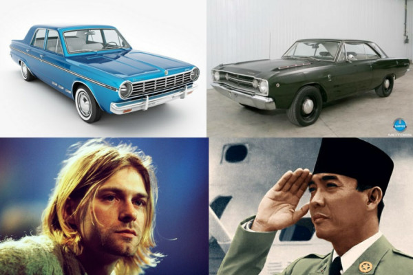Kurt Cobain dan Presiden Soekarno Punya Selera Sama Soal Mobil