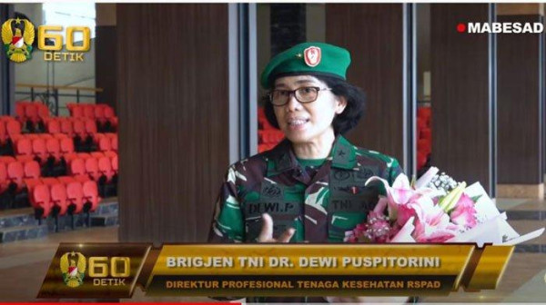 Inilah 4 Jenderal TNI Wanita, dari Dokter sampai Kepala Pengadilan