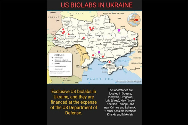 Operasi Militer Khusus Kedok Putin Hancurkan Biolab AS di Ukraina?