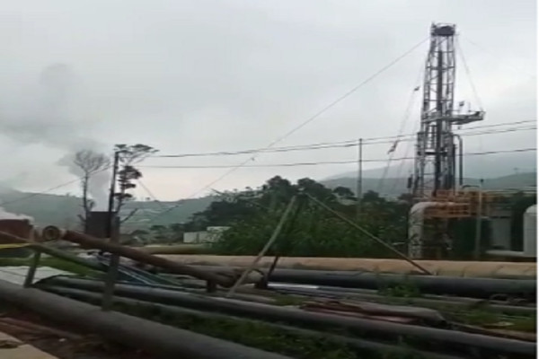 Penampakan Ledakan Sumur Gas di Dieng yang Tewaskan 1 Orang