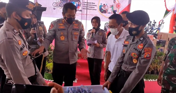 Vaksinasi Asyik, Pria Ini Tak Percaya Ditelepon Kapolda NTB Dapat Hadiah Motor