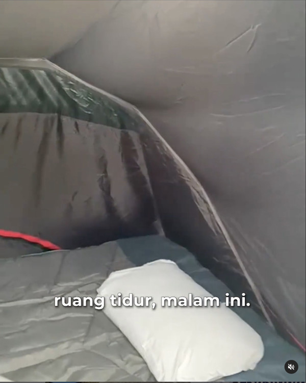 Berkemah di Titik Nol IKN Baru Bersama Jokowi, Erick Thohir Room Tour Tipis-tipis