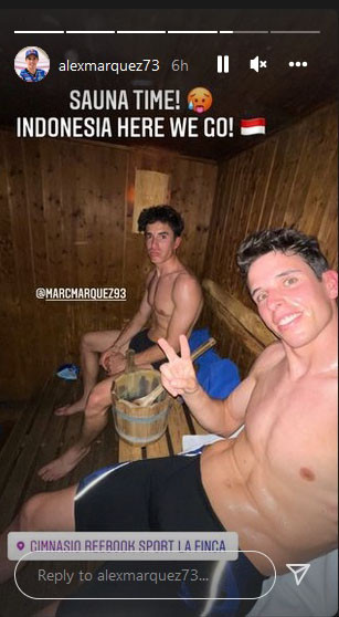 Duo Marquez Sambut MotoGP Mandalika: Waktunya Sauna! Indonesia, Kami Datang
