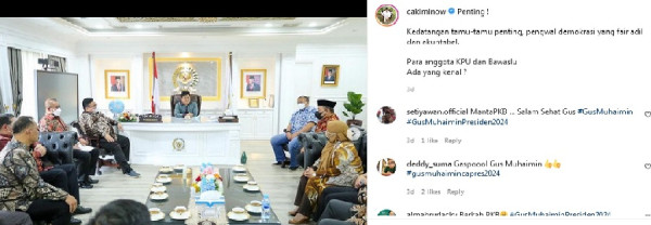 Klarifikasi Komisioner KPU-Bawaslu Setelah Pertemuan dengan Cak Imin Viral