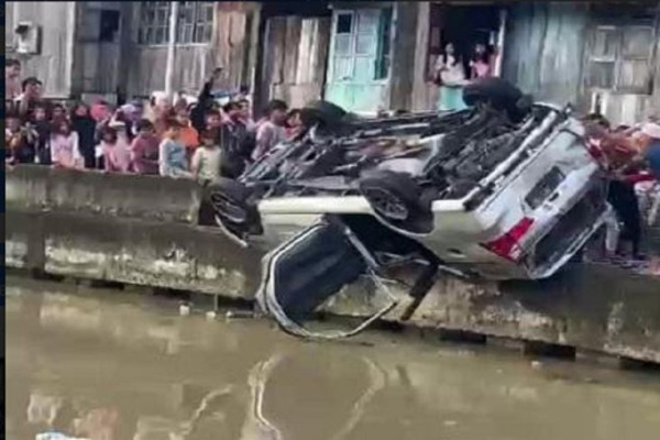 Diamuk Massa dan Diceburkan ke Anak Sungai Musi, Sopir Ugal-ugalan Ternyata Positif Narkoba