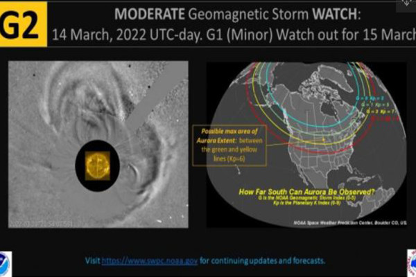 Dampak Letusan Matahari, 2 Badai Geomagnetik Akan Hantam Bumi