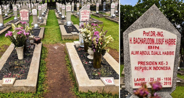 Menengok Makam 4 Presiden RI, Habibie yang Paling Sederhana