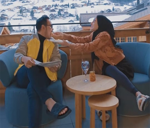 Diisukan Diincar Bareskrim, Pasangan Crazy Rich Malang Enjoy Liburan Mewah di Swiss
