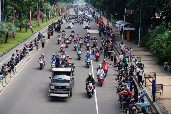 Semoga Naik Kelas ke MotoGP, Harapan Jokowi untuk Mario Aji