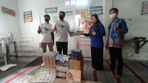 Dukung Minat Baca Anak, MNC Peduli Bantu Rumah Literasi di Cirebon