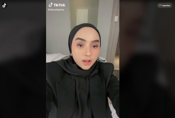 Doni Salmanan Jadi Penghuni Hotel Prodeo, Dinan Fajrina Hibur Diri dengan Main TikTok