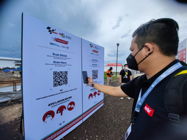 Diguyur Hujan, Hari Pertama Perhelatan MotoGP Mandalika 2022 Masih Sepi Penonton