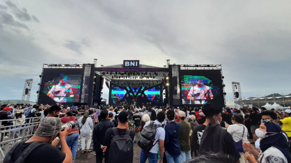 RAN Meriahkan Mandalika Music Vibes, Ajak Ratusan Penonton Berjoget