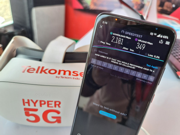 Jaringan Telkomsel Gacor di Sirkuit Mandalika, Kecepatan Tembus 2 Ggps!