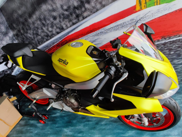 Begini Suasana Booth Aprilia Indonesia di MotoGP 2022