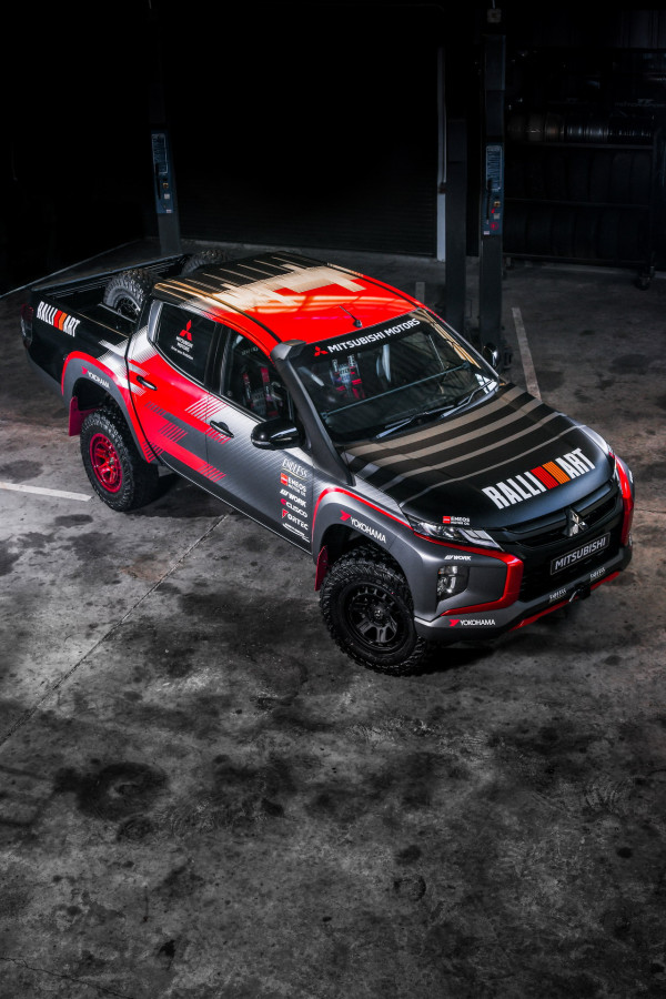 Mitsubishi Ralliart Ikut Reli Lagi, Gunakan Pikap Triton Berwajah Gahar