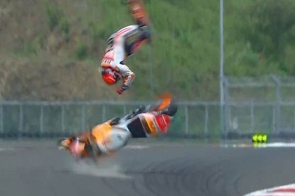 Marc Marquez Alami Gegar Otak Usai Kecelakaan di MotoGP Mandalika 2022, Ini Gejalanya