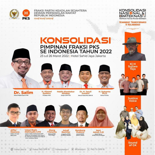 Hadapi Pemilu 2024, PKS Gelar Konsolidasi Pimpinan Nasional