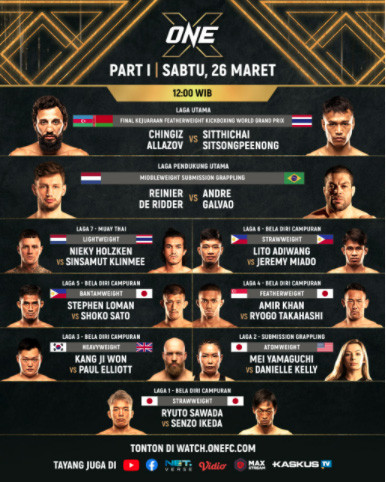 5 Laga Perebutan Juara Dunia Ramaikan Satu Dekade ONE Championship