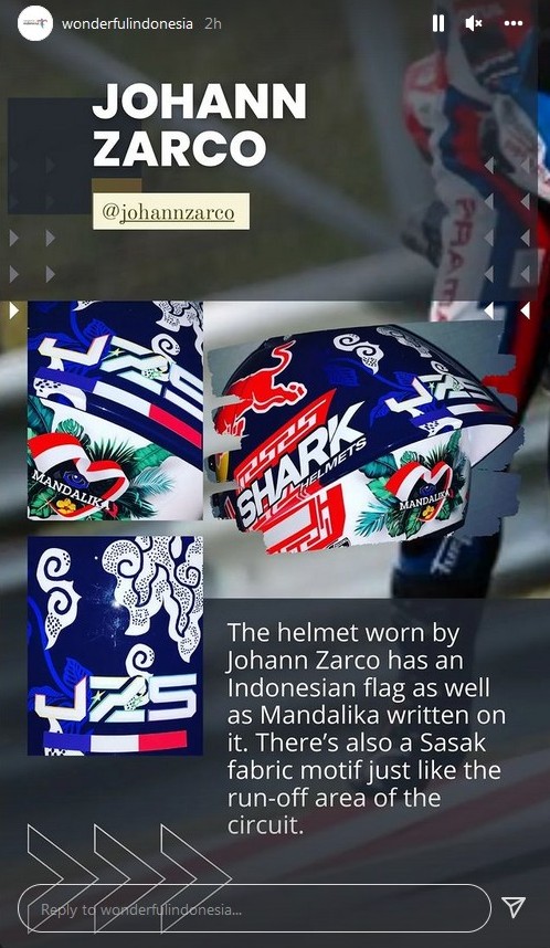 Pakai Helm Bertema Indonesia, 3 Pembalap MotoGP Panen Pujian