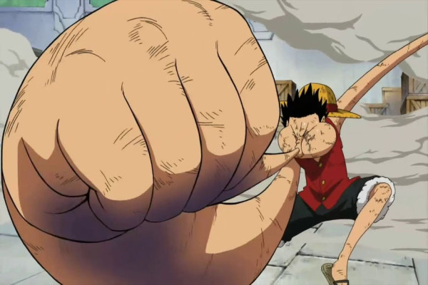 One Piece Kuak Gomu Gomu no Mi sebagai Hito Hito no Mi Model Nika