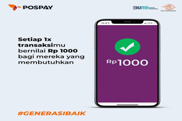 Jelang Ramadan, Mari Berbagi Kasih Bersama Pospay
