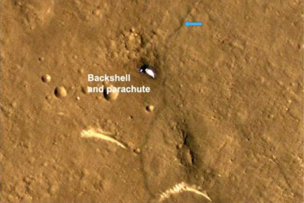 Jejak Penjelajah Mars Zhurong Milik China Terdeteksi NASA