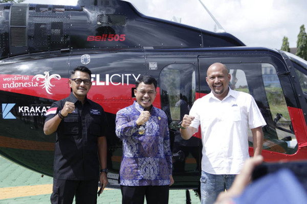 KSP Hadirkan Layanan Taxi Udara dan Ambulans Terbang di Cilegon