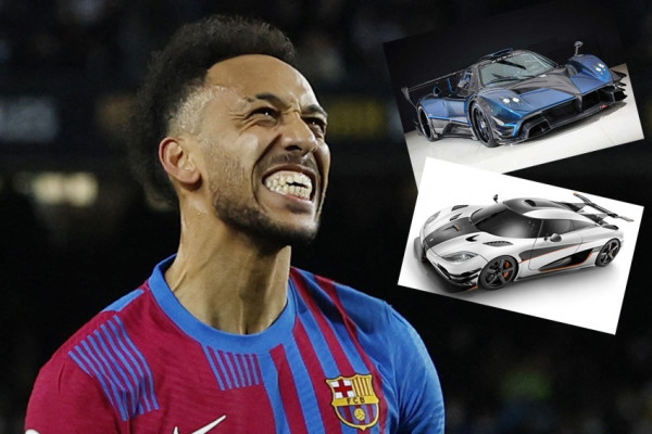Kala Aubameyang Ngebet Punya 2 Mobil Super Ini