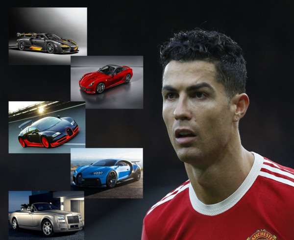 Parade Mobil Mewah Ronaldo Rp328 Miliar yang Bikin Mupeng!