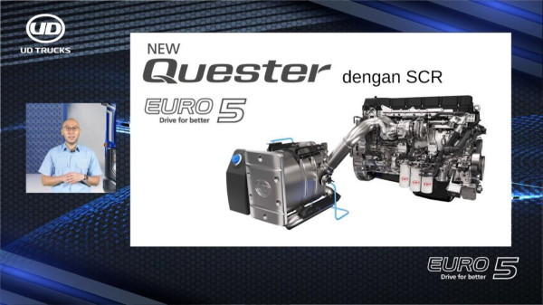 Bukan Lagi Euro 4, UD Trucks Luncurkan Quester Euro 5 di Indonesia