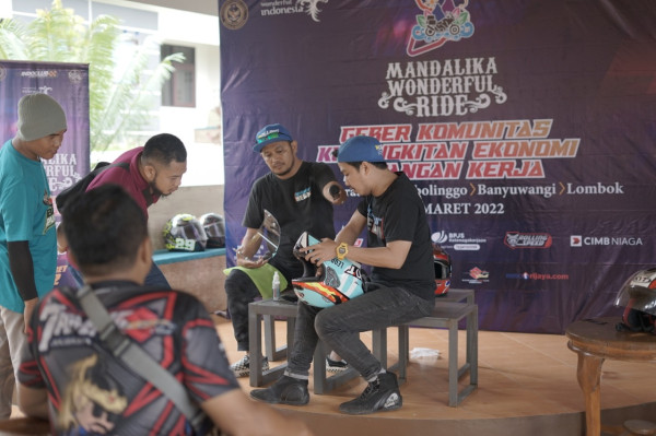 Sandiaga Uno Apresiasi Kiprah GeBer Komunitas di MotoGP dan Lombok