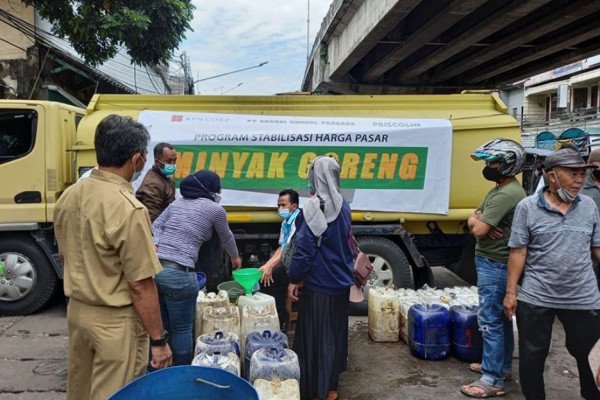 Kemenperin: Minyak Goreng Curah Masih dalam Perjalanan