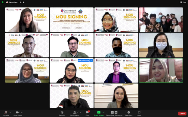Wujudkan Program Kampus Merdeka, Institut Komunikasi dan Bisnis LSPR Gandeng Desa Pupuan Gianyar