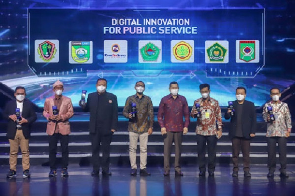 Sukseskan Aplikasi e-Lorong, Pemkab Pamekasan Sabet Digital Innovation Award 2022