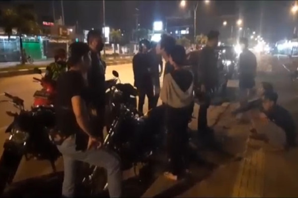 Mencekam, Anggota Geng Motor di Medan Diringkus Polisi saat Hendak Tawuran