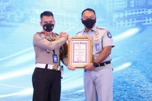 Jasa Raharja Mendapat Penghargaan IRSMS Award