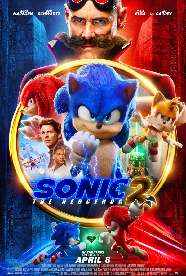 5 Film Hollywood Tayang April 2022, Ada Sonic the Hedgehog 2