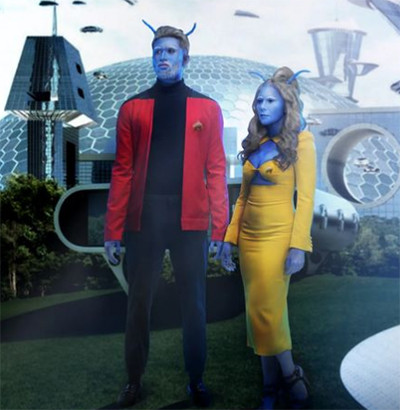 Wulan Guritno dan Sabda Ahessa Jalani Pemotretan bak Karakter Star Trek, Aming: Foto Prewed Udah Jadi?