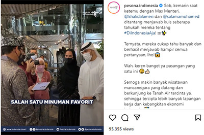 Nggak Sangka, Kreator Konten Asal Dubai Ini Tahu Sirup Buatan Indonesia
