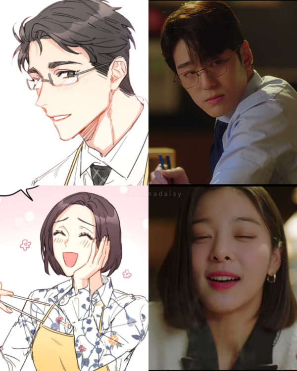 10 Adegan Drama Business Proposal yang Sama Persis dengan Webtoon-nya