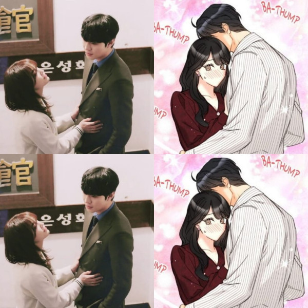10 Adegan Drama Business Proposal yang Sama Persis dengan Webtoon-nya