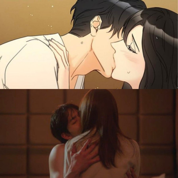 10 Adegan Drama Business Proposal yang Sama Persis dengan Webtoon-nya